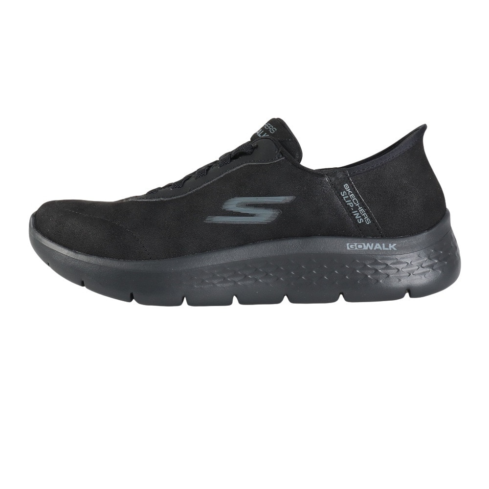 スケッチャーズ（SKECHERS）（メンズ）ウォーキングシューズ スリップインズ ゴーウォーク フレックス SM ブラック 216326-BBK スニーカー ハンズフリー 