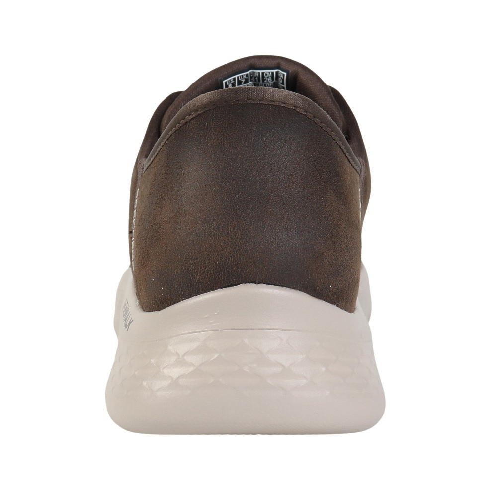 スケッチャーズ（SKECHERS）（メンズ）ウォーキングシューズ スリップインズ ゴーウォーク フレックス SM ブラウン 216326-BRN スニーカー ハンズフリー