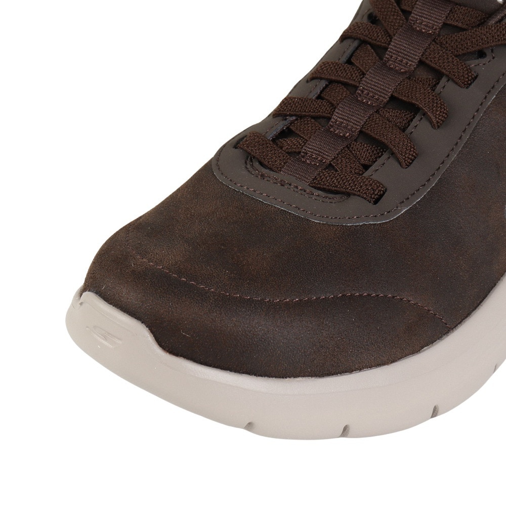 スケッチャーズ（SKECHERS）（メンズ）ウォーキングシューズ スリップインズ ゴーウォーク フレックス SM ブラウン 216326-BRN スニーカー ハンズフリー