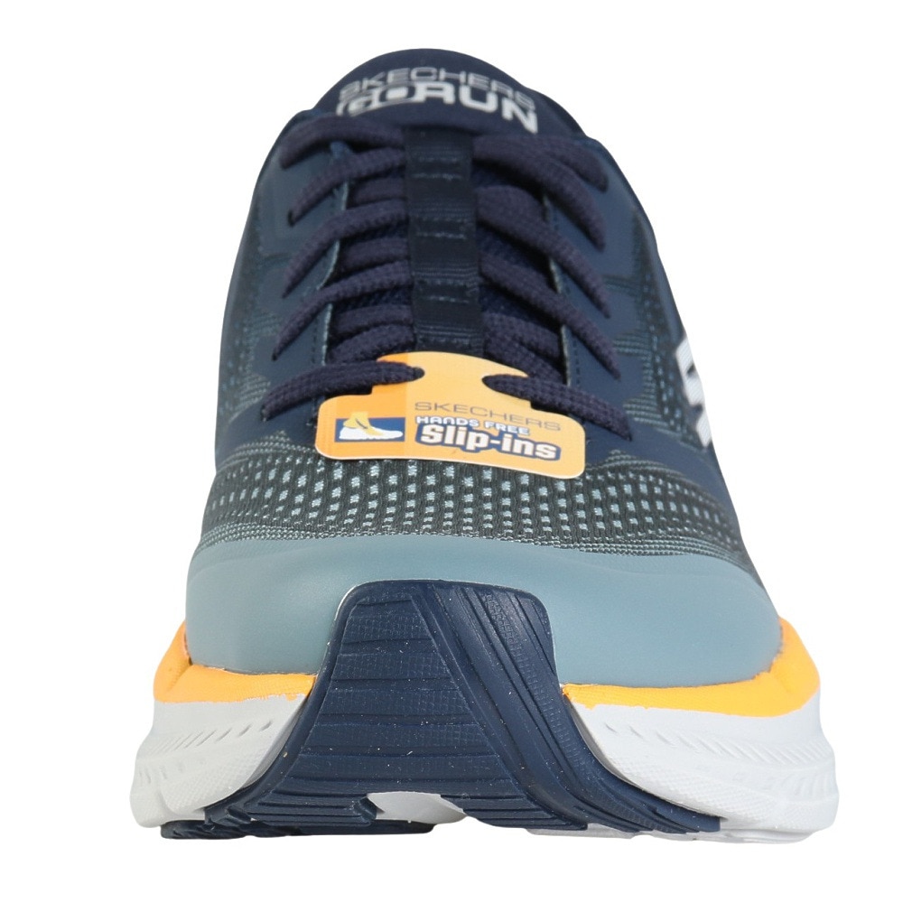 スケッチャーズ（SKECHERS）（メンズ）ウォーキングシューズ スリップインズ マックス クッショニング プレミア 2.0 ネイビー 220526-NVOR スニーカー