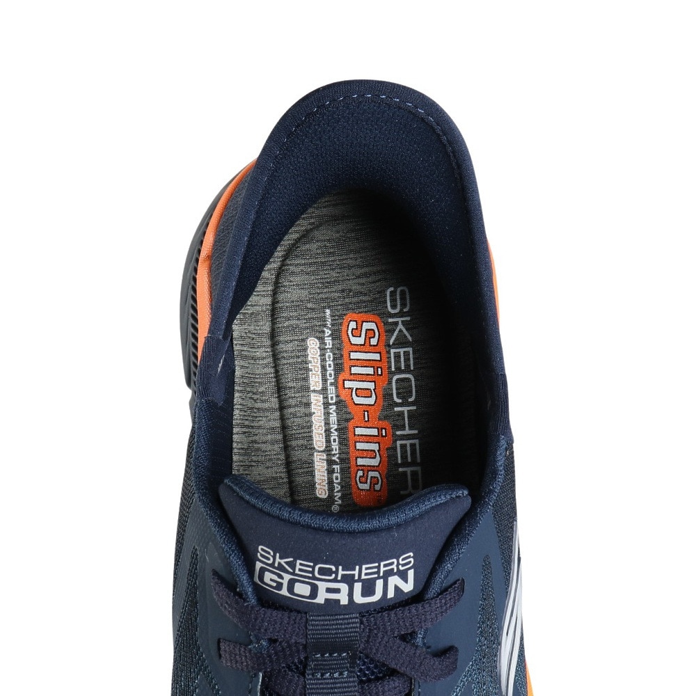 スケッチャーズ（SKECHERS）（メンズ）ウォーキングシューズ スリップインズ マックス クッショニング プレミア 2.0 ネイビー 220526-NVOR スニーカー