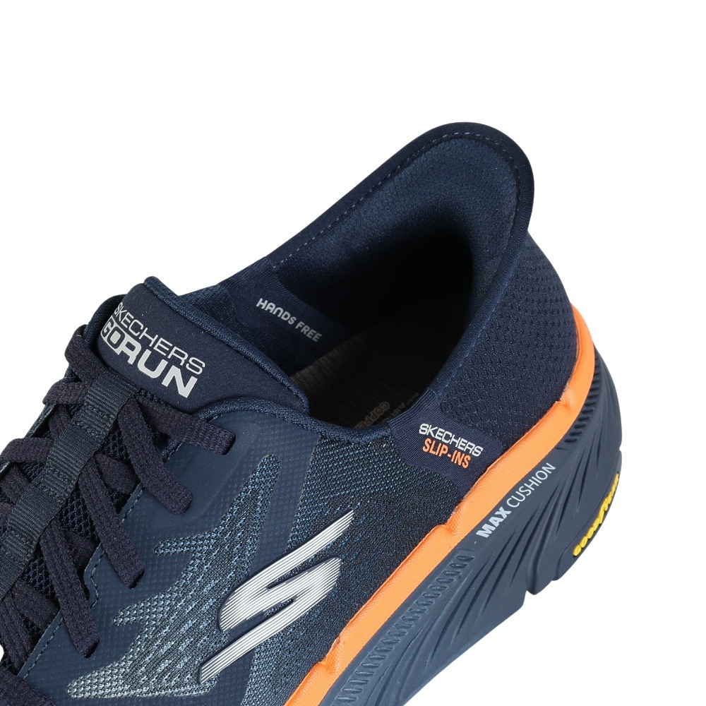 スケッチャーズ（SKECHERS）（メンズ）ウォーキングシューズ スリップインズ マックス クッショニング プレミア 2.0 ネイビー 220526-NVOR スニーカー