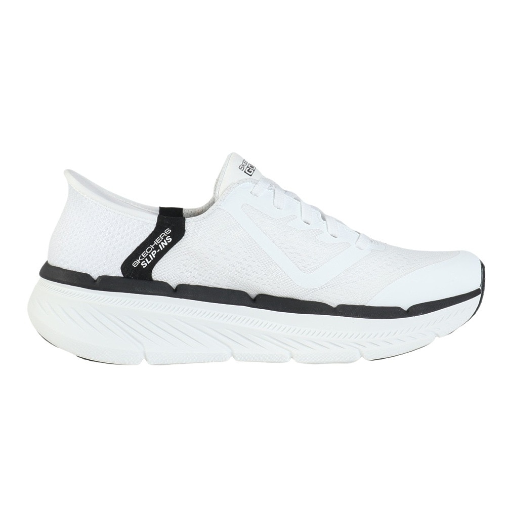 スケッチャーズ（SKECHERS）（メンズ）ウォーキングシューズ スリップインズ マックス クッショニング プレミア 2.0 ホワイト 220526-WBK スニーカー 