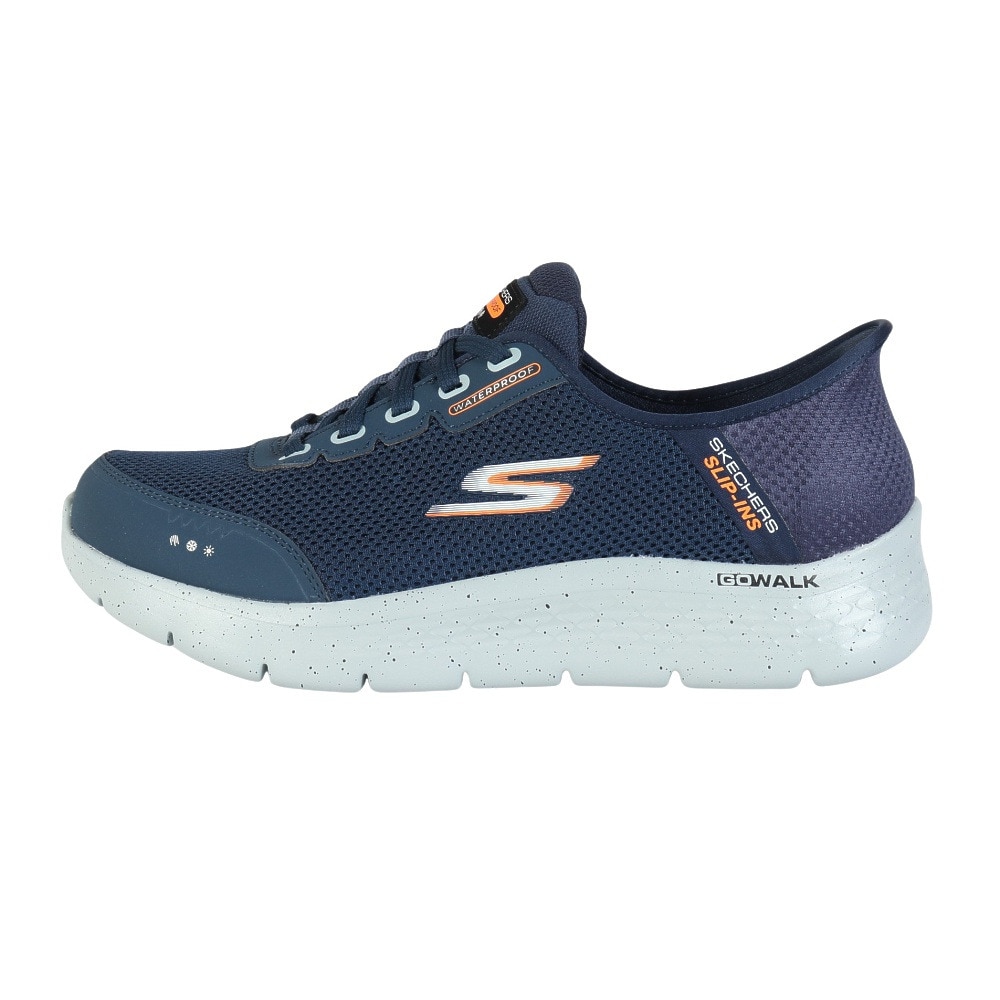 スケッチャーズ（SKECHERS）（メンズ）ウォーキングシューズ SI-GO WALK FLEX-100% WA 216330WW-NVY