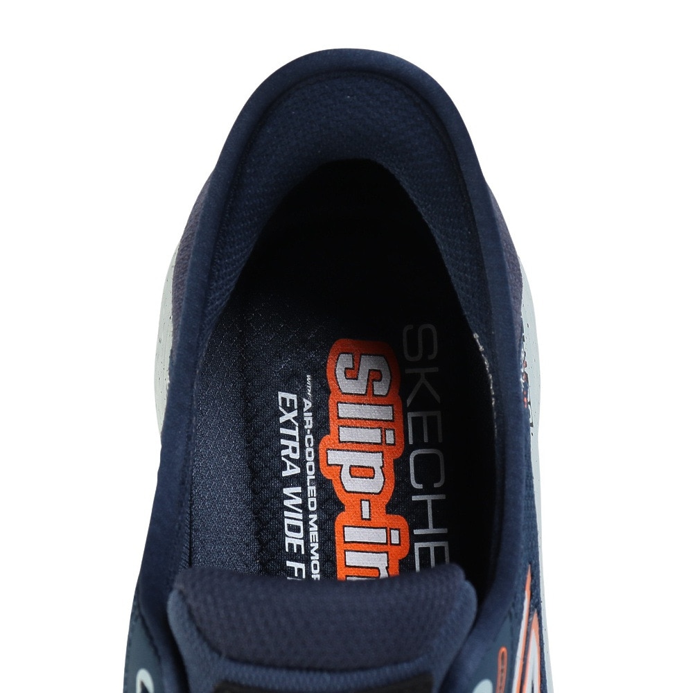 スケッチャーズ（SKECHERS）（メンズ）ウォーキングシューズ SI-GO WALK FLEX-100% WA 216330WW-NVY