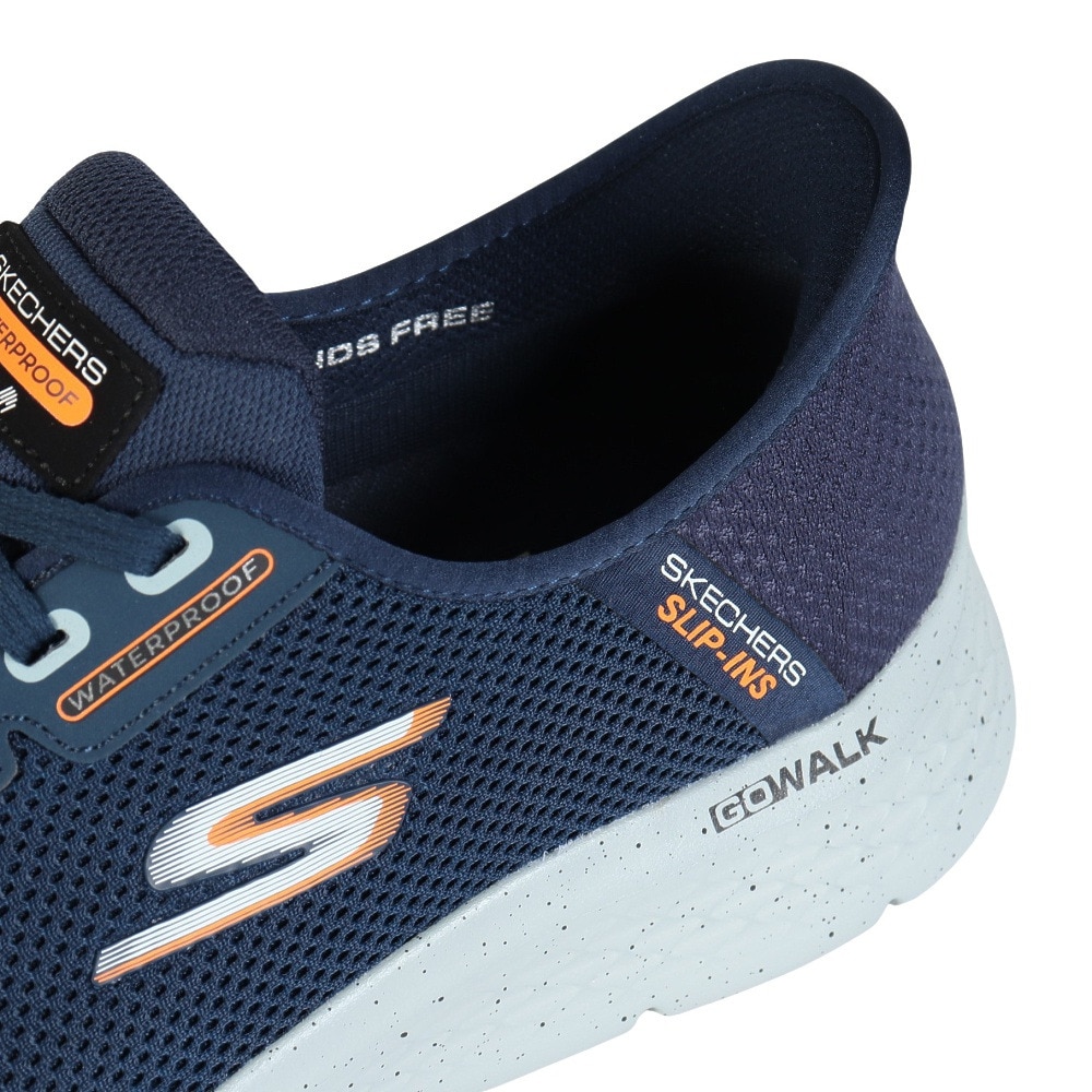 スケッチャーズ（SKECHERS）（メンズ）ウォーキングシューズ SI-GO WALK FLEX-100% WA 216330WW-NVY