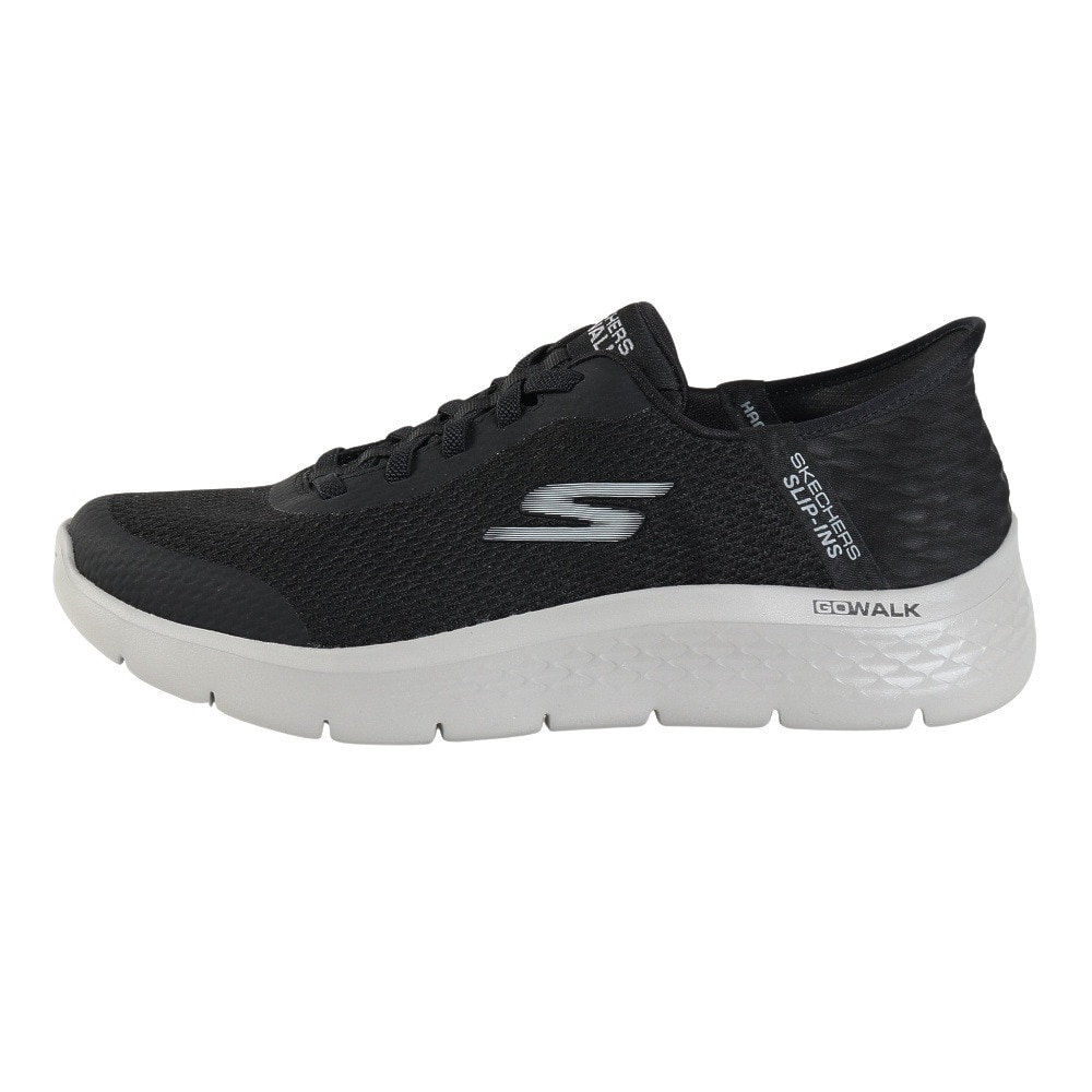 スケッチャーズ（SKECHERS）（メンズ）ウォーキングシューズ スリップインズ ゴーウォークフレックス ブラック 216510-BKGY スニーカー ハンズフリー 通気性