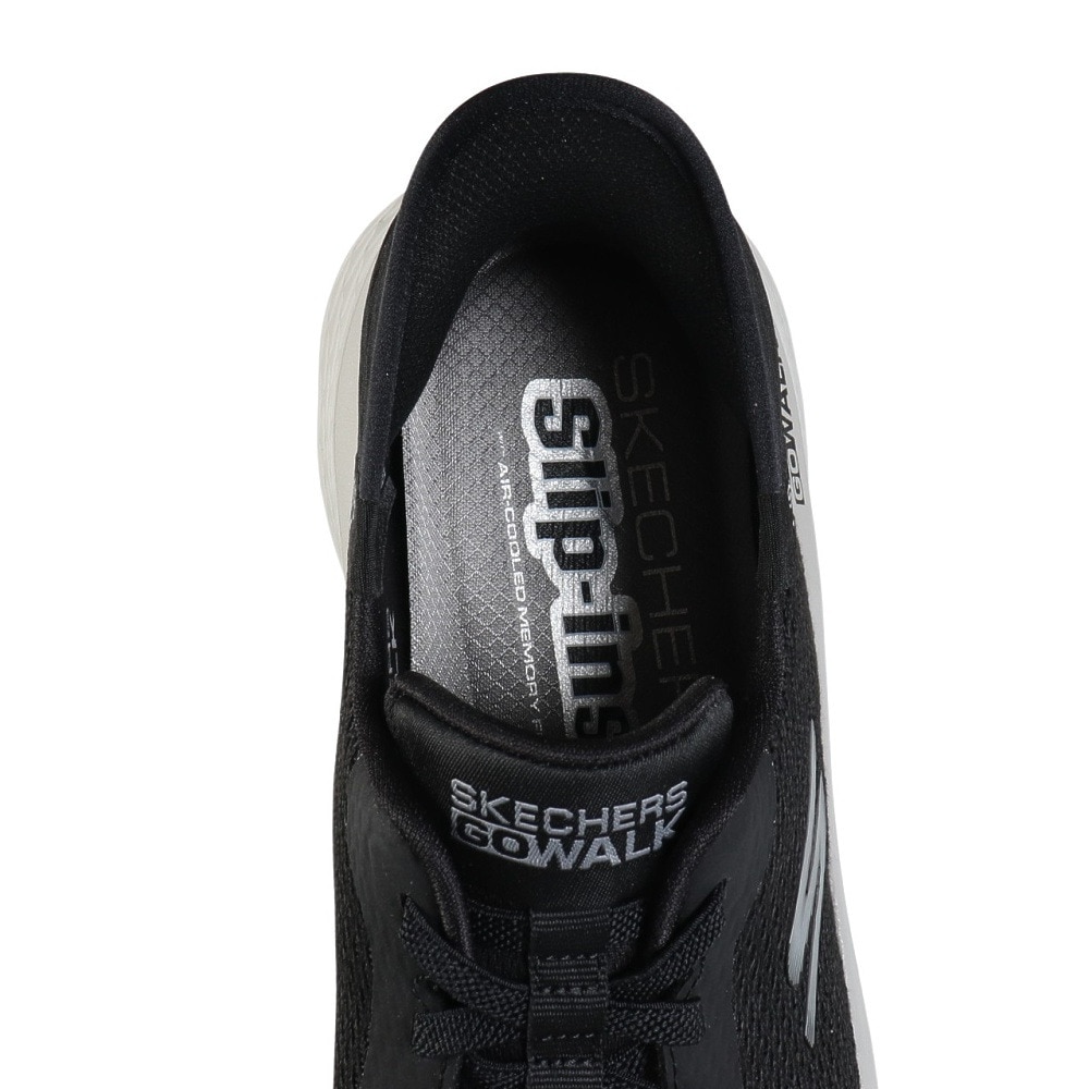 スケッチャーズ（SKECHERS）（メンズ）ウォーキングシューズ スリップインズ ゴーウォークフレックス ブラック 216510-BKGY スニーカー ハンズフリー 通気性