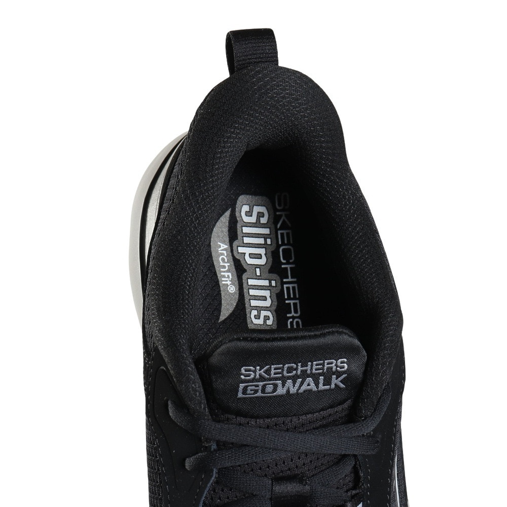 スケッチャーズ（SKECHERS）（メンズ）ウォーキングシューズ スリップインズ ゴーウォーク アーチフィット 2.0 ブラック 216650-BKGY スニーカー ハンズフリー