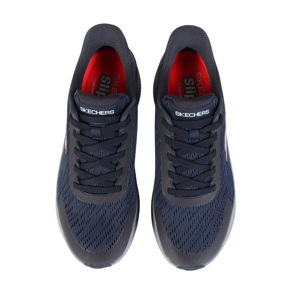 スケッチャーズ（SKECHERS）（メンズ）ウォーキングシューズ スリップインズ ゴーラン コンシステント 2.0 ワールドビュー 220880-NVY