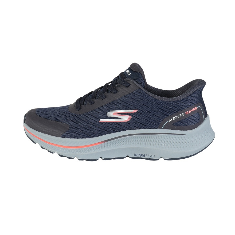 スケッチャーズ（SKECHERS）（メンズ）ウォーキングシューズ スリップインズ ゴーラン コンシステント 2.0 ワールドビュー 220880-NVY