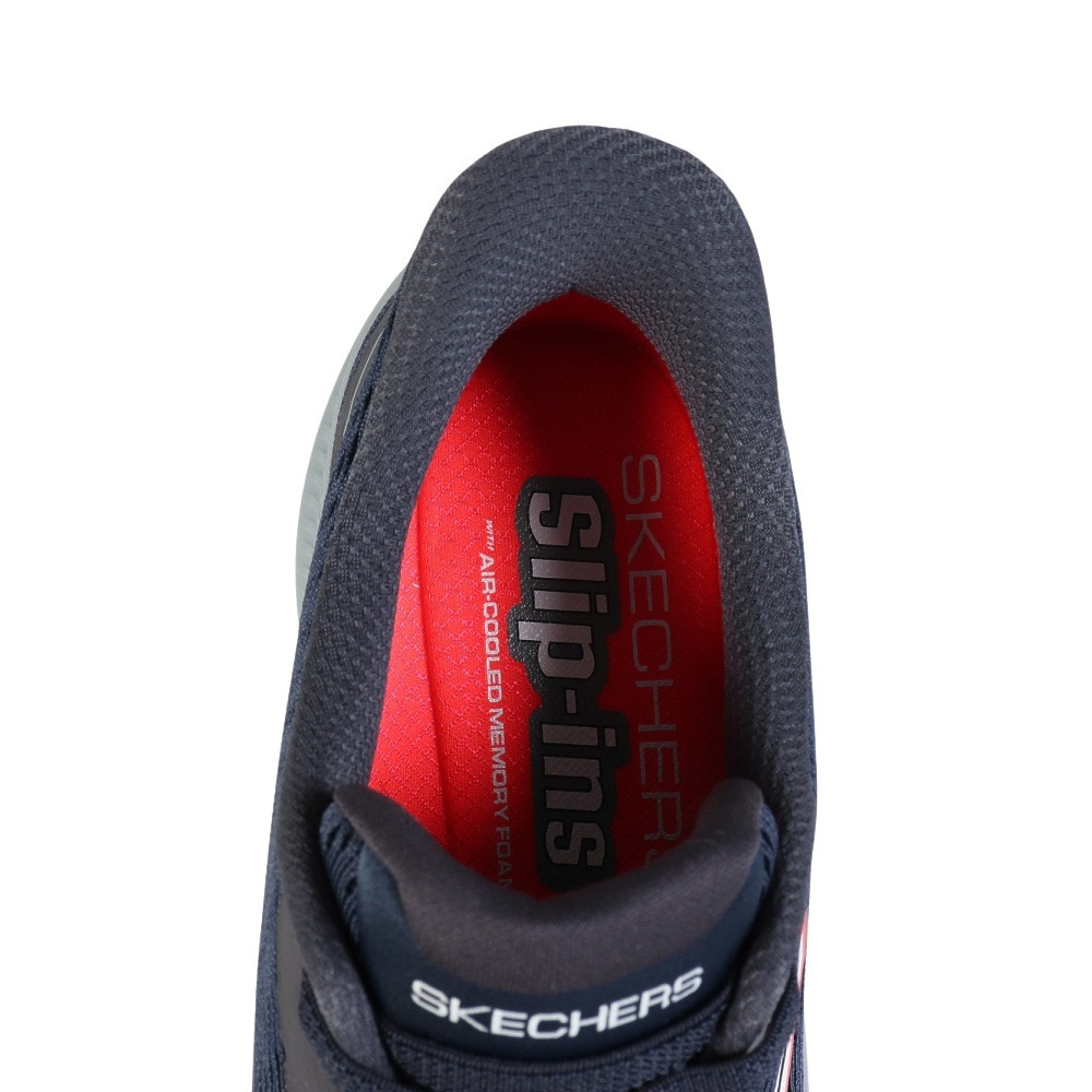スケッチャーズ（SKECHERS）（メンズ）ウォーキングシューズ スリップインズ ゴーラン コンシステント 2.0 ワールドビュー 220880-NVY