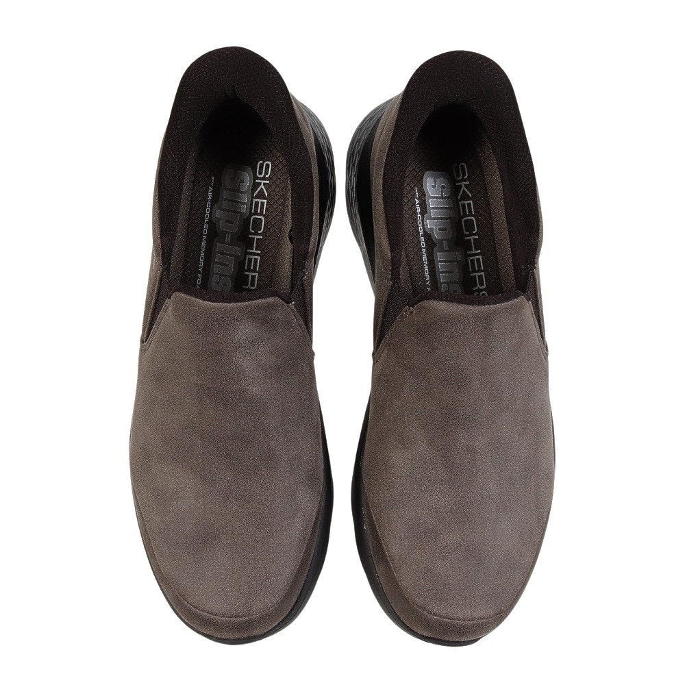 スケッチャーズ（SKECHERS）（メンズ）ウォーキングシューズ スリップインズ ゴーウォーク フレックス レイ 216334-DKTP