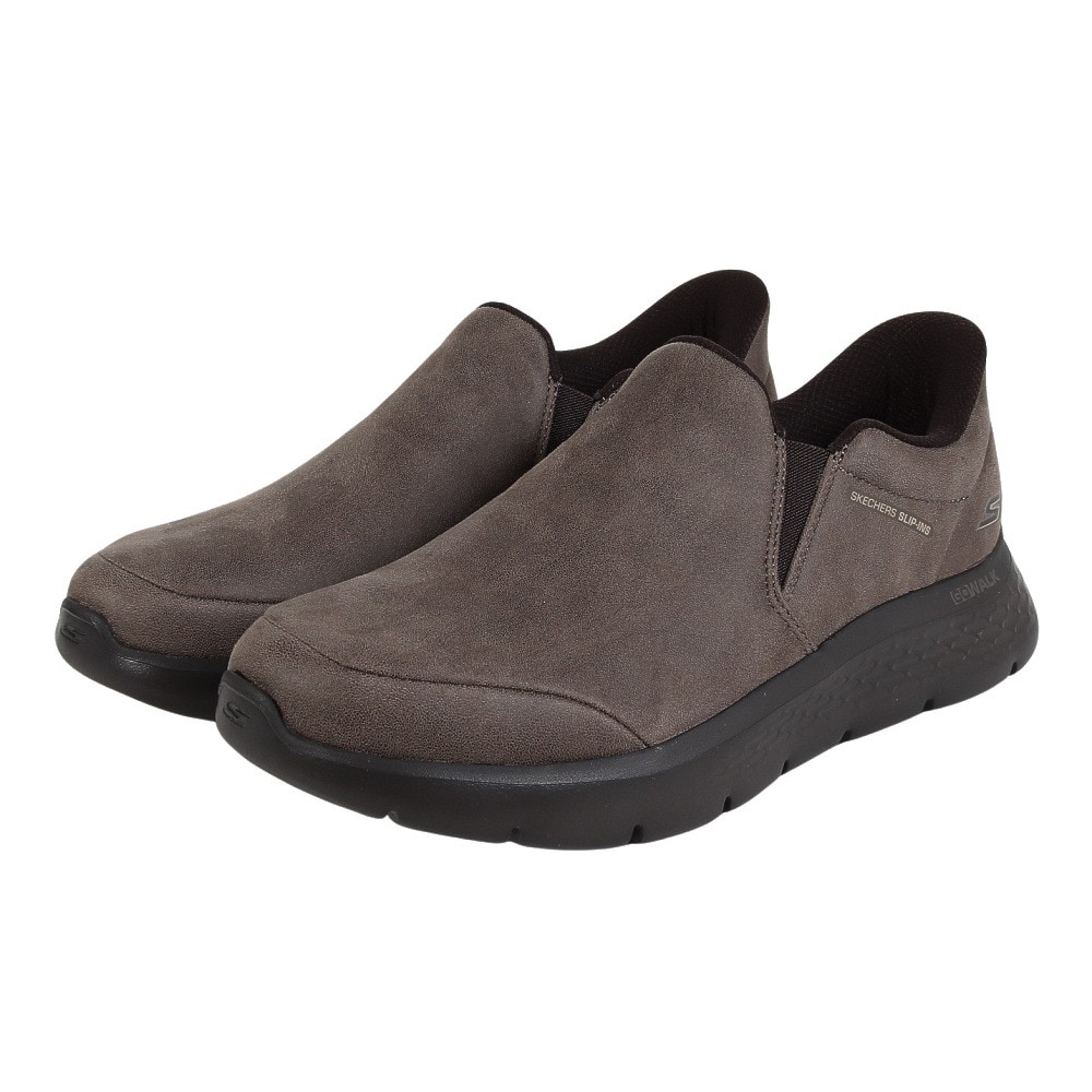 スケッチャーズ（SKECHERS）（メンズ）ウォーキングシューズ スリップインズ ゴーウォーク フレックス レイ 216334-DKTP