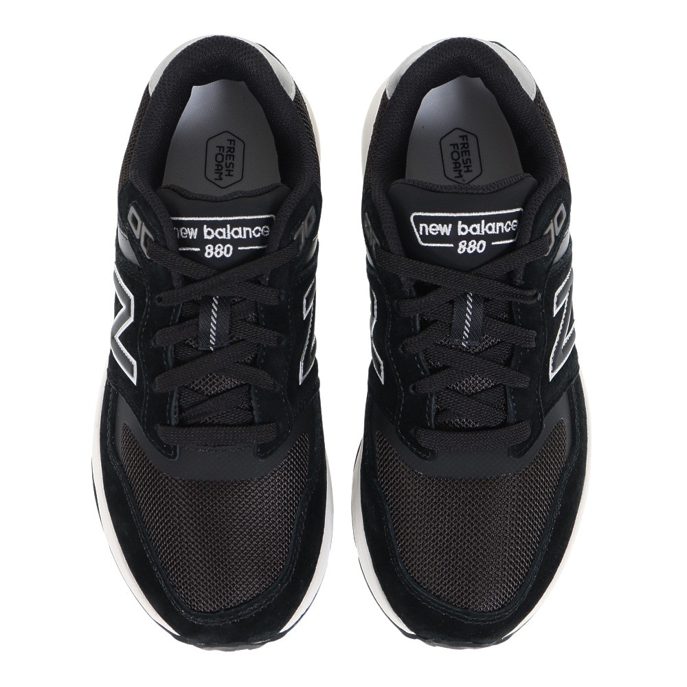 ニューバランス（new balance）（レディース）スニーカー ウォーキングフレッシュフォーム880v6 ブラック WW880BK62E 耐滑性 日常履きタウン 散歩 旅行
