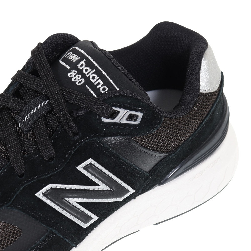 ニューバランス（new balance）（レディース）スニーカー ウォーキングフレッシュフォーム880v6 ブラック WW880BK62E 耐滑性 日常履きタウン 散歩 旅行