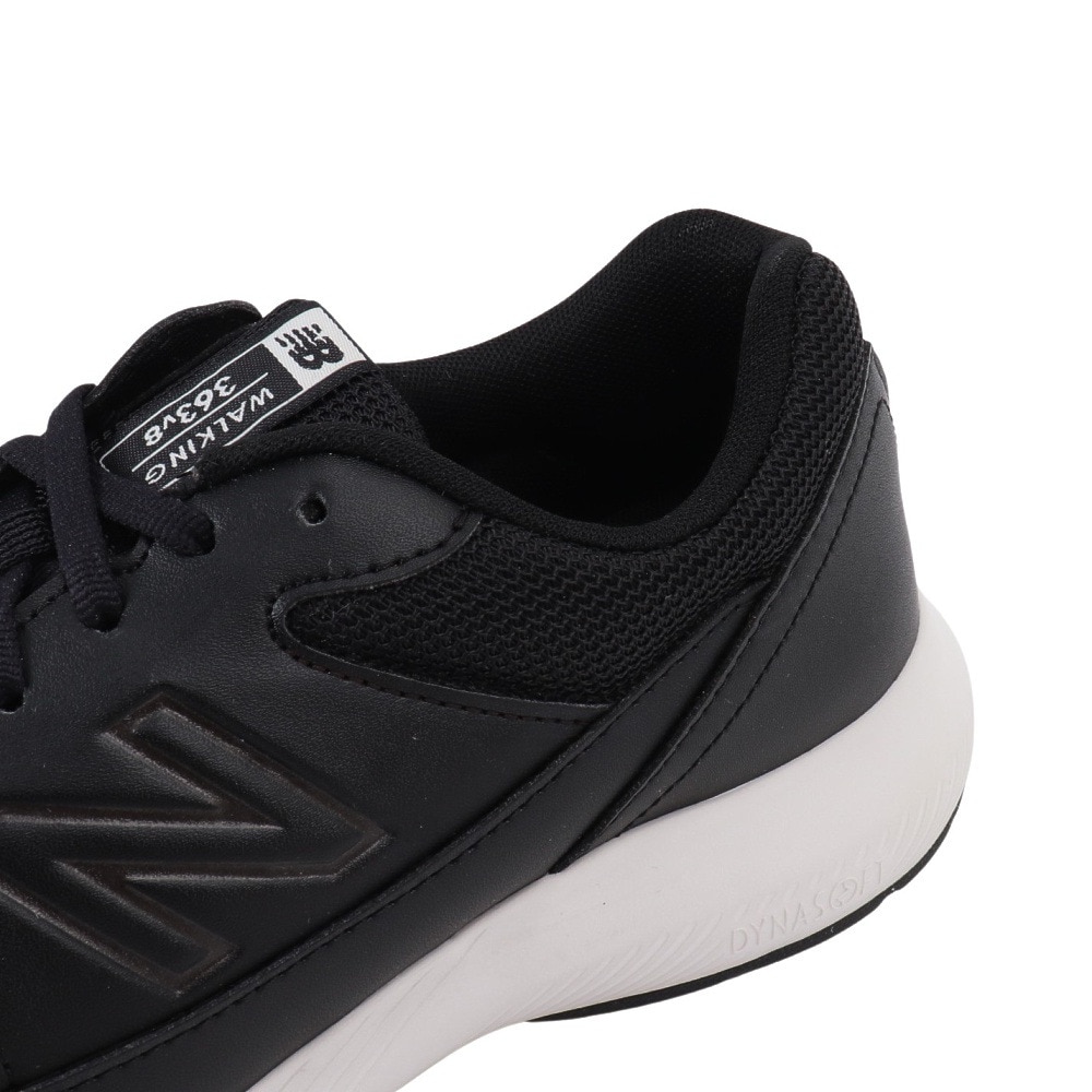 ニューバランス（new balance）（レディース）スニーカー ダイナソフト363v8 ブラック WW363BK82E ウォーキングシューズ ファスナー付き タウン 防汚 散歩