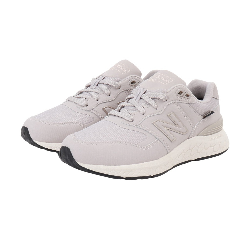 ニューバランス（new balance）（レディース）スニーカー ウォーキングフレッシュフォーム880v6 GTX グレー WW880GM62E 防水 雨天 日常履き タウン 散歩