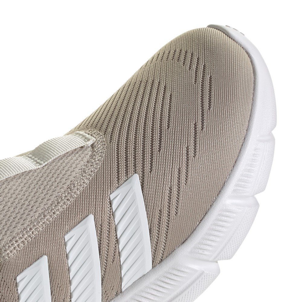 アディダス（adidas）（レディース）スニーカー ウォーキングシューズ クラウドフォーム フレックス ラウンジ ラピッドフィット ベージュ ONE24-JS4884 