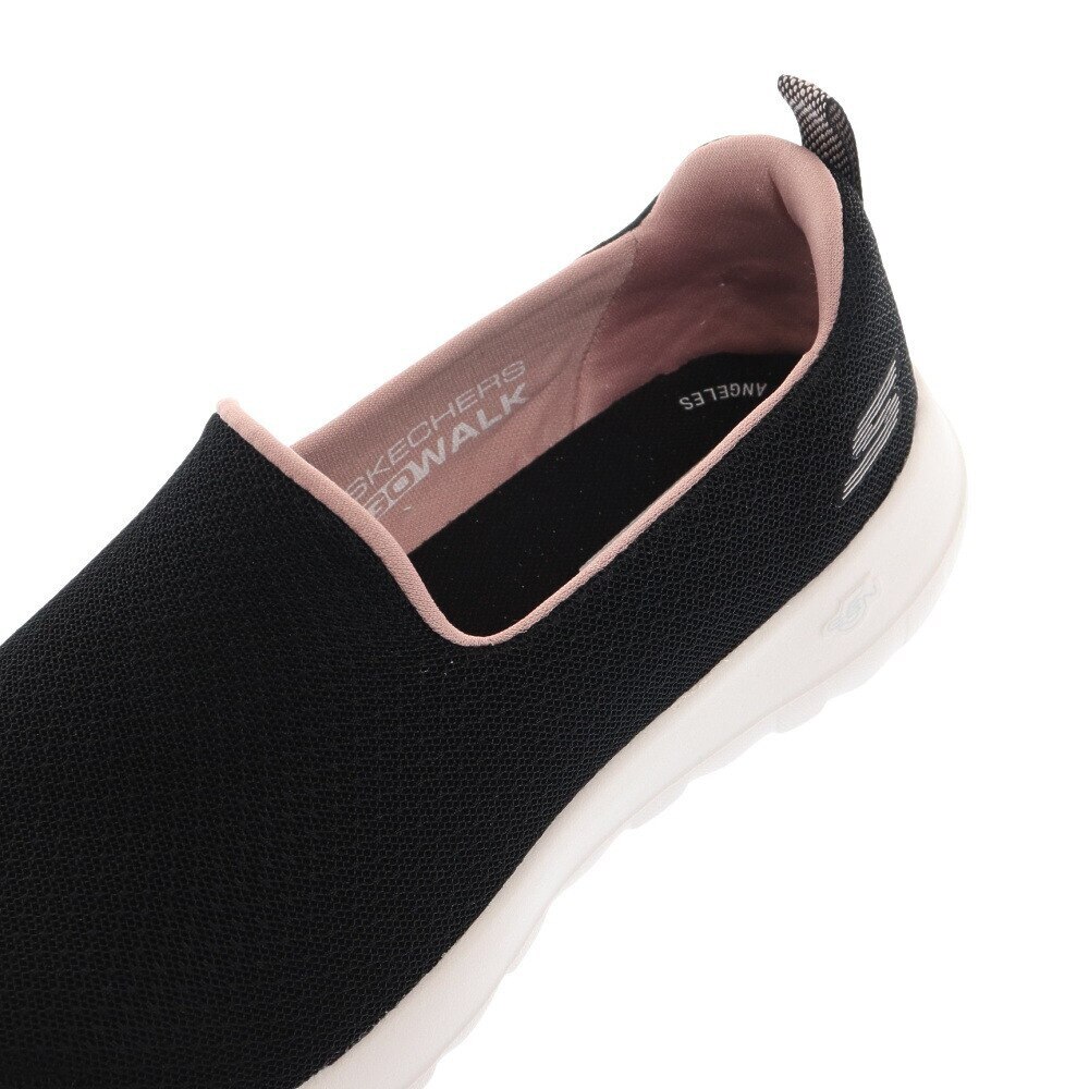 スケッチャーズ（SKECHERS）（レディース）スニーカー ウォーキングシューズ ゴーウォーク ジョイ ダニル 124704-BKPK