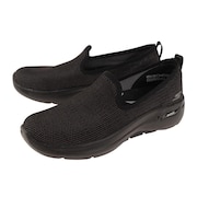 スケッチャーズ（SKECHERS）（レディース）スニーカー ウォーキングシューズ GO WALK ARCH FIT SPACE 124855-BBK
