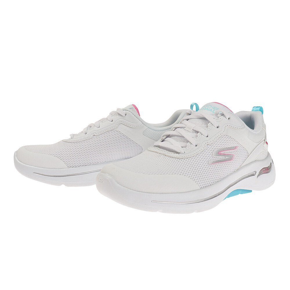 スケッチャーズ（SKECHERS）（レディース）スニーカー ウォーキングシューズ GO WALK ARCH FIT OCEAN 124859-WMLT