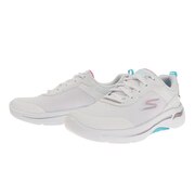 スケッチャーズ（SKECHERS）（レディース）スニーカー ウォーキングシューズ GO WALK ARCH FIT OCEAN 124859-WMLT