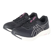 アシックス(ASICS)(レディース)ゲル ファンウォーカー GEL-FUNWALKER W054 黒 ブラック 1292A054.001 スニーカー ウォーキングシューズ 軽量 初心者向け