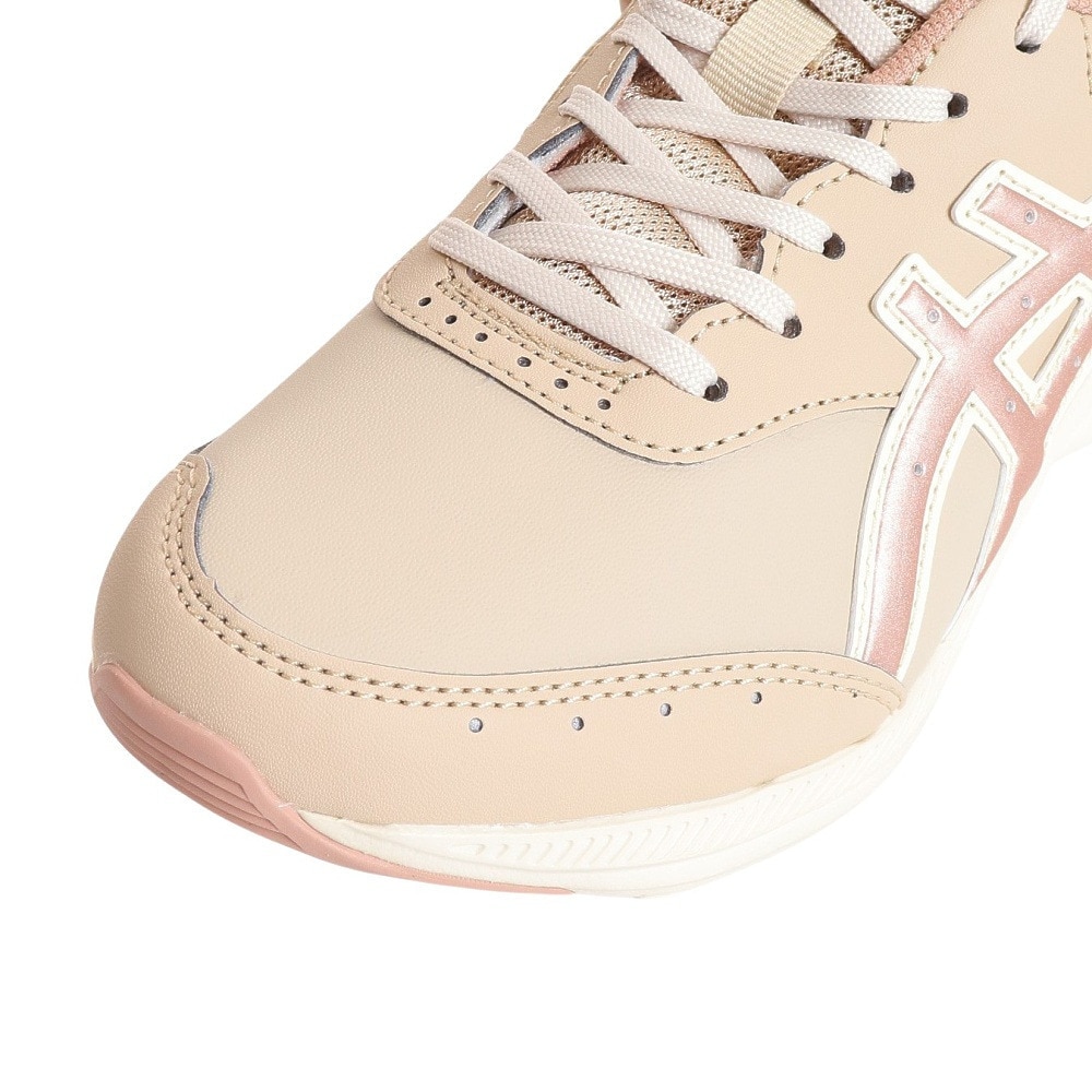 アシックス（ASICS）（レディース）GEL-FUNWALKER W053 ゲル ファンウォーカー ベージュ 1292A053.250 スニーカー ウォーキングシューズ ファスナー 軽量