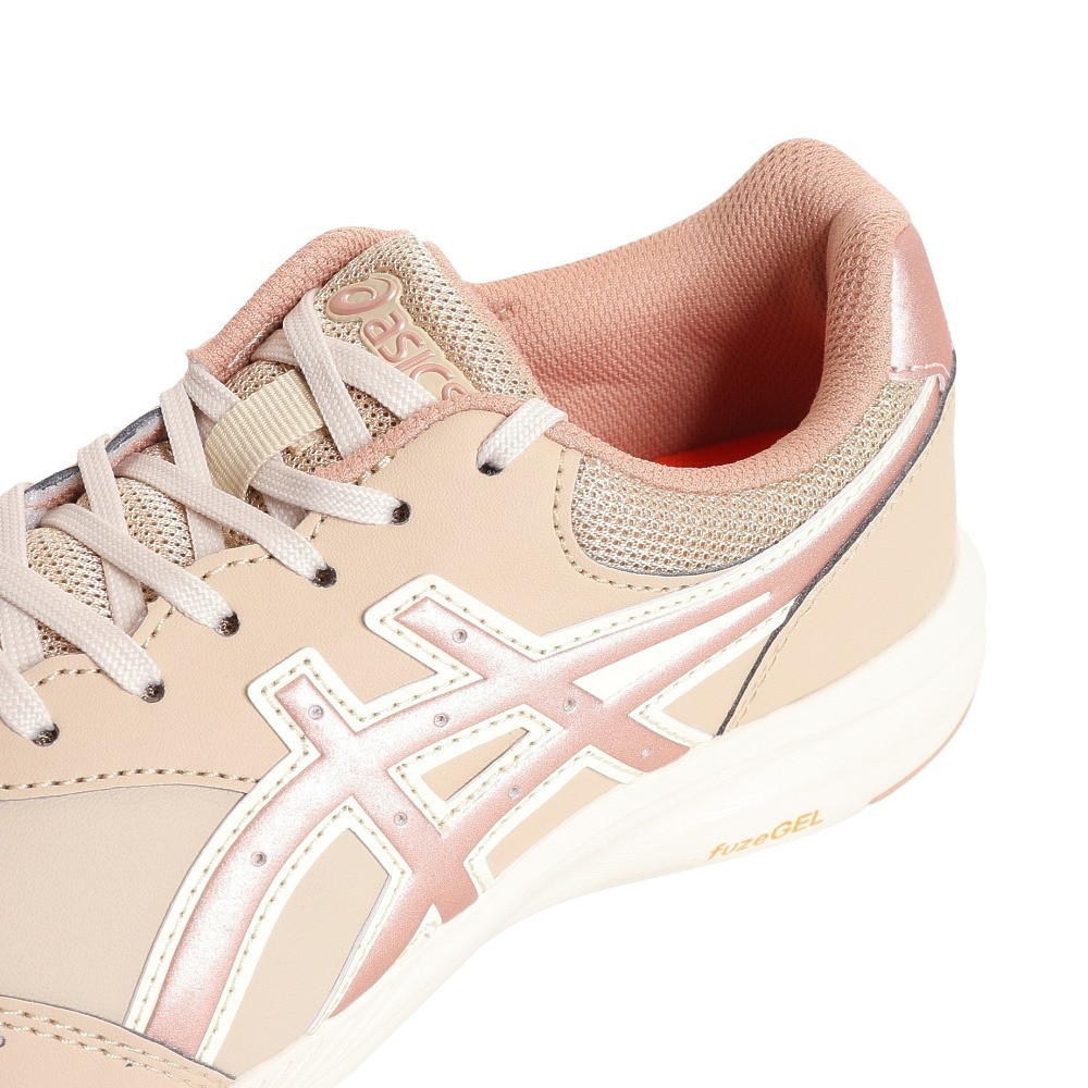 アシックス（ASICS）（レディース）GEL-FUNWALKER W053 ゲル ファンウォーカー ベージュ 1292A053.250 スニーカー ウォーキングシューズ ファスナー 軽量