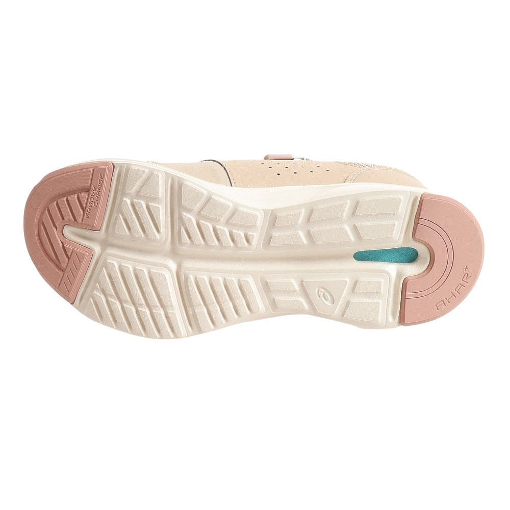 アシックス（ASICS）（レディース）GEL-FUNWALKER W053 ゲル ファンウォーカー ベージュ 1292A053.250 スニーカー ウォーキングシューズ ファスナー 軽量
