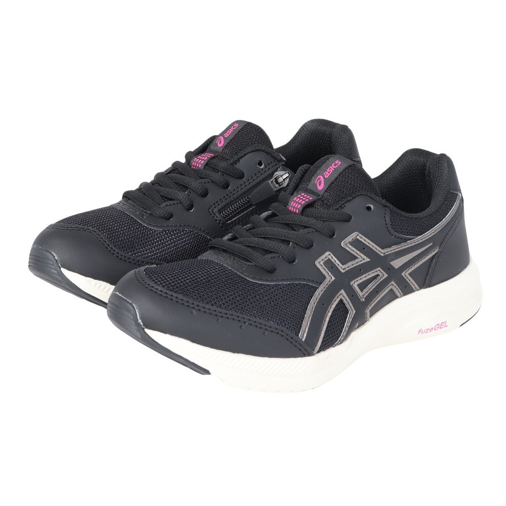 アシックス（ASICS）（レディース）スニーカー ウォーキングシューズ ゲル ファンウォーカー W054 1292A054.001 軽量 初心者向け