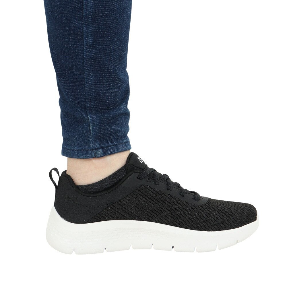 スケッチャーズ（SKECHERS）（レディース）ウォーキングシューズ ゴー ウォーク フレックス アラニ 124952-BKW