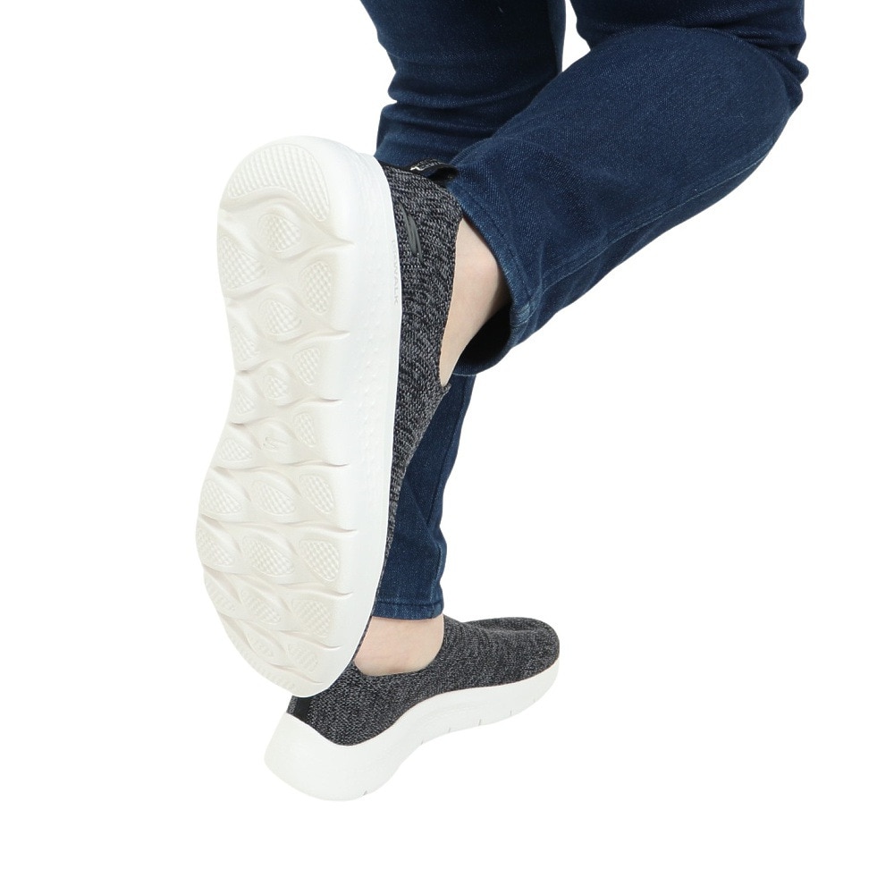 スケッチャーズ（SKECHERS）（レディース）ウォーキングシューズ ゴー ウォーク フレックス ベラ 124961-BKW