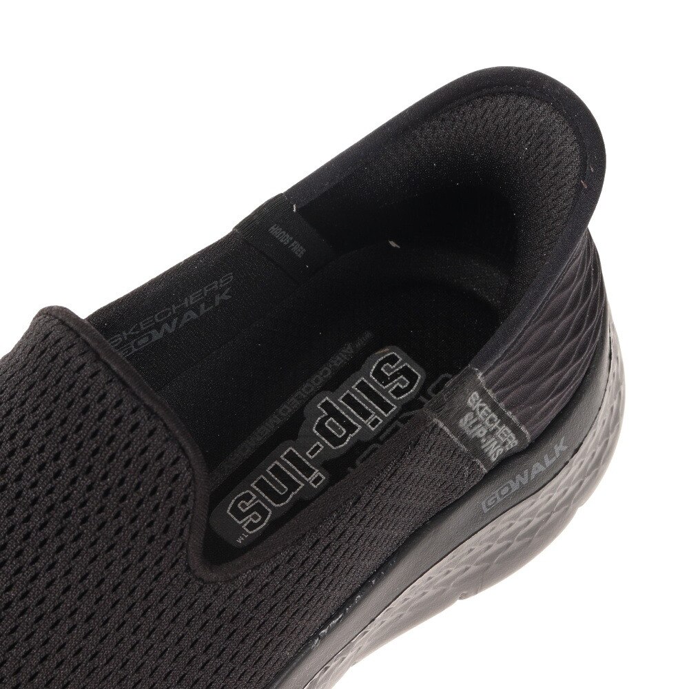 スケッチャーズ（SKECHERS）（レディース）ウォーキングシューズ ゴー ウォーク フレックスレリッシュ ブラック 124963-BBK スニーカー タウン スリップインズ