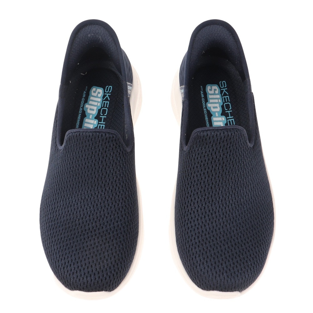 スケッチャーズ（SKECHERS）（レディース）ウォーキングシューズ ゴー ウォーク フレックスレリッシュ 124963-NVY