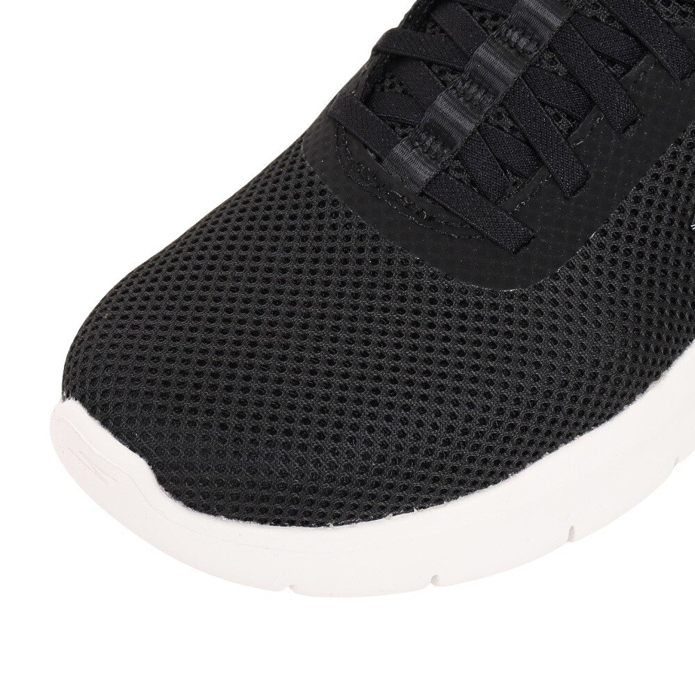 スケッチャーズ（SKECHERS）（レディース）スニーカー ゴー ウォーク フレックス GE スリップインズ ブラック 124975-BKW 軽量 通気性