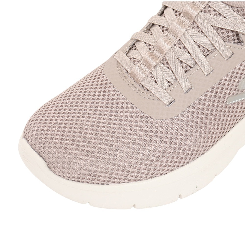 スケッチャーズ（SKECHERS）（レディース）スニーカー ゴー ウォーク フレックス GE スリップインズ ベージュ 124975-TPE 軽量 通気性