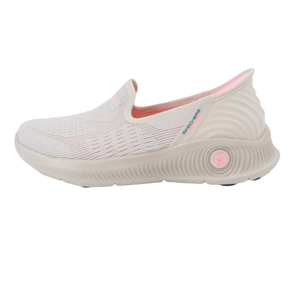 スケッチャーズ（SKECHERS）（レディース）ウォーキングシューズ スリップインズ ゴーウォーク エニーウェア ベージュ 125079-NTPK スニーカー 通気性