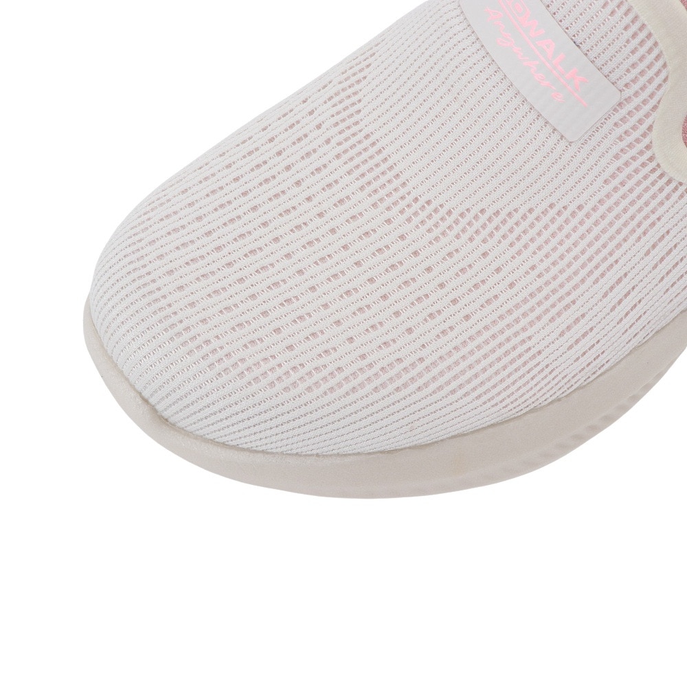 スケッチャーズ（SKECHERS）（レディース）ウォーキングシューズ スリップインズ ゴーウォーク エニーウェア ベージュ 125079-NTPK スニーカー 通気性
