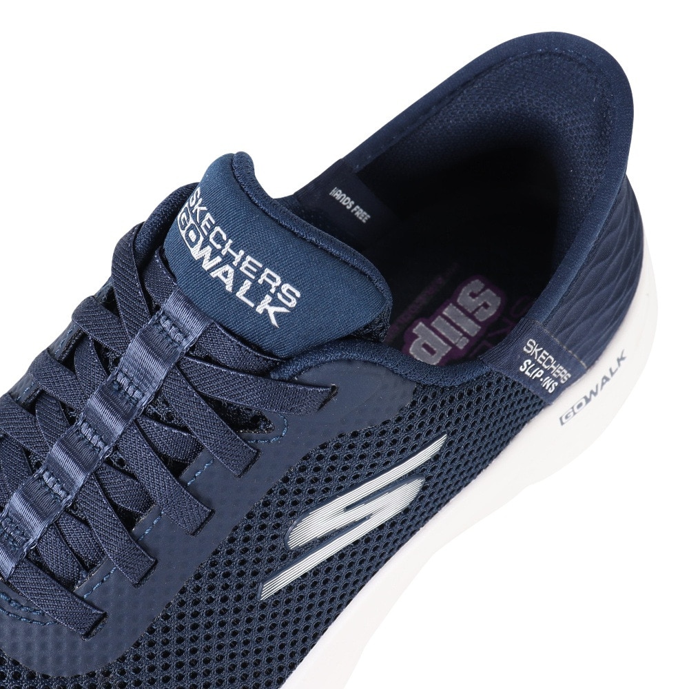 スケッチャーズ（SKECHERS）（レディース）ウォーキングシューズ スリップインズ ゴーウォーク フレックス グランドエントリー 124836W-NVW