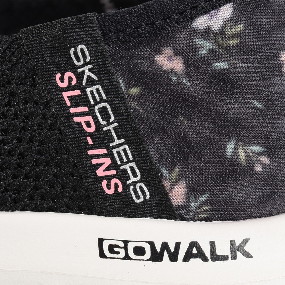 スケッチャーズ（SKECHERS）（レディース）ウォーキングシューズ スリップインズ ゴーウォーク フレックス サンセット ローズ 124822-BKPK
