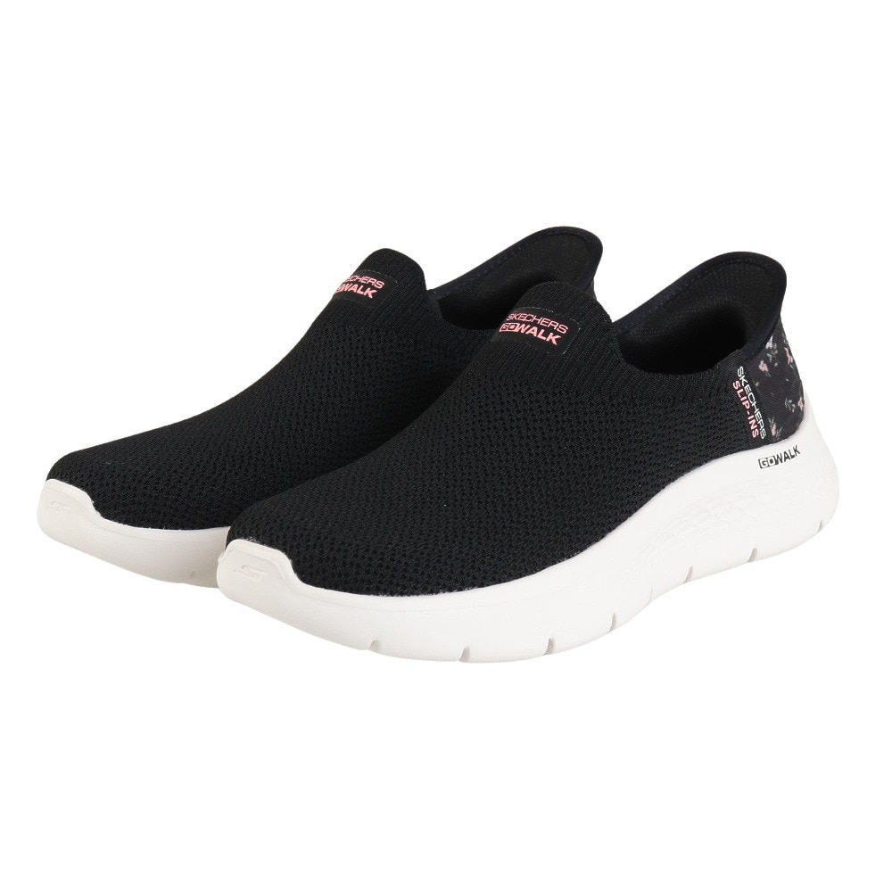 スケッチャーズ（SKECHERS）（レディース）ウォーキングシューズ スリップインズ ゴーウォーク フレックス サンセット ローズ 124822-BKPK