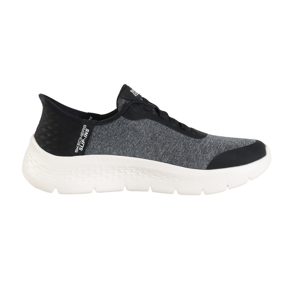 スケッチャーズ（SKECHERS）（レディース）ウォーキングシューズ スリップインズ ゴーウォーク フレックス DCY ブラック 124835W-BKW スニーカー ハンズフリー