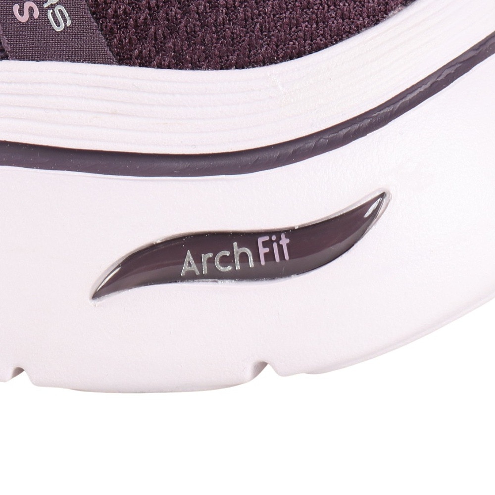 スケッチャーズ（SKECHERS）（レディース）ウォーキングシューズ スリップインズ ゴーウォーク アーチフィット 2.0 パープル 125319-PLUM スニーカー 
