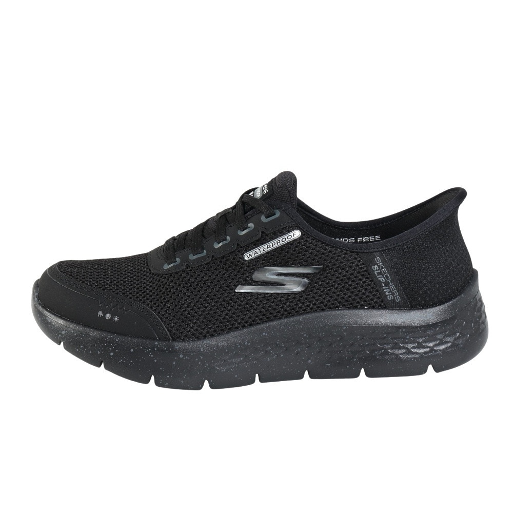 スケッチャーズ（SKECHERS）（レディース）ウォーキングシューズ SI-GO WALK FLEX-CLEAR C 124846W-BBK