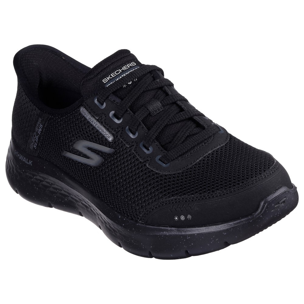 スケッチャーズ（SKECHERS）（レディース）ウォーキングシューズ SI-GO WALK FLEX-CLEAR C 124846W-BBK