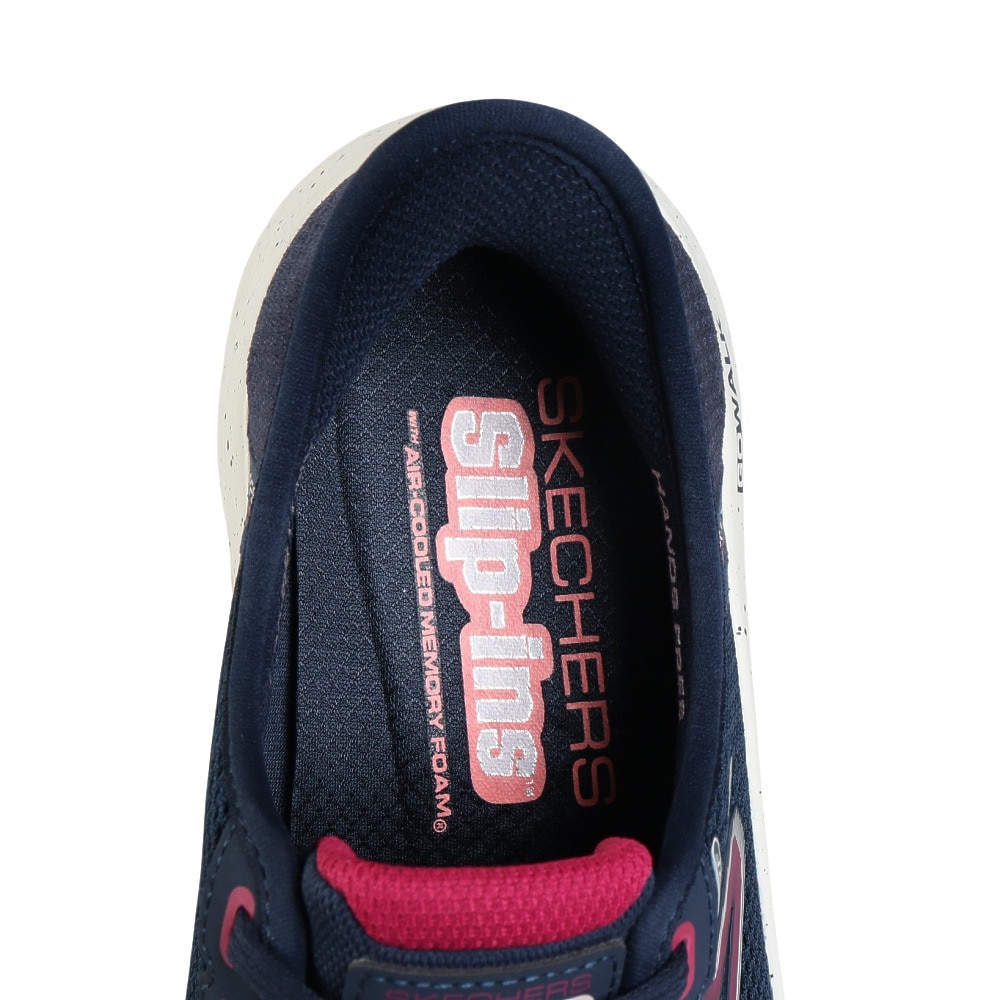 スケッチャーズ（SKECHERS）（レディース）ウォーキングシューズ SI-GO WALK FLEX-CLEAR C 124846W-NVPK