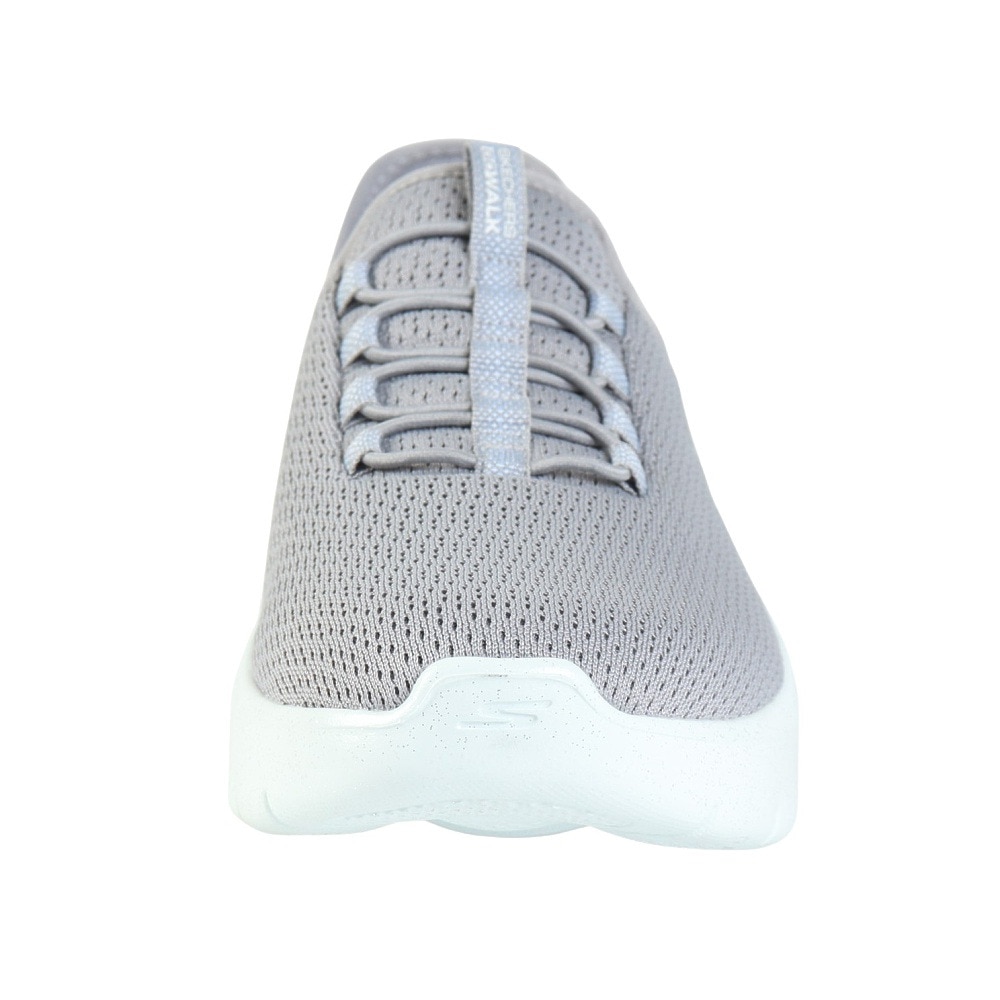 スケッチャーズ（SKECHERS）（レディース）ウォーキングシューズ スリップインズゴーウォークフレックス ザビー グレー 124839-GYLB スニーカー ハンズフリー 