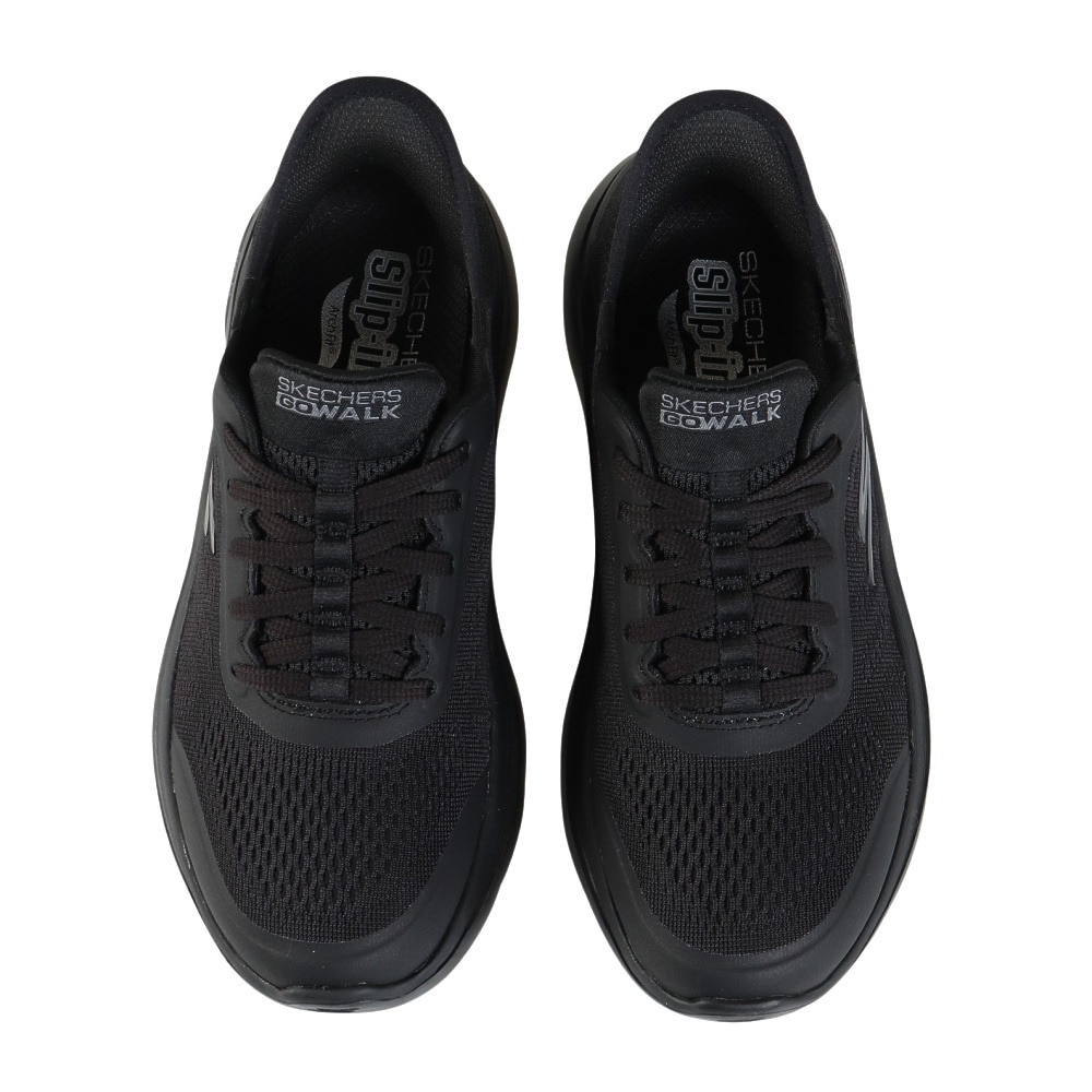スケッチャーズ（SKECHERS）（レディース）ウォーキングシューズ スリップインズ ゴーウォーク アーチフィット 2.0 黒 125319-BBK スニーカー ハンズフリー